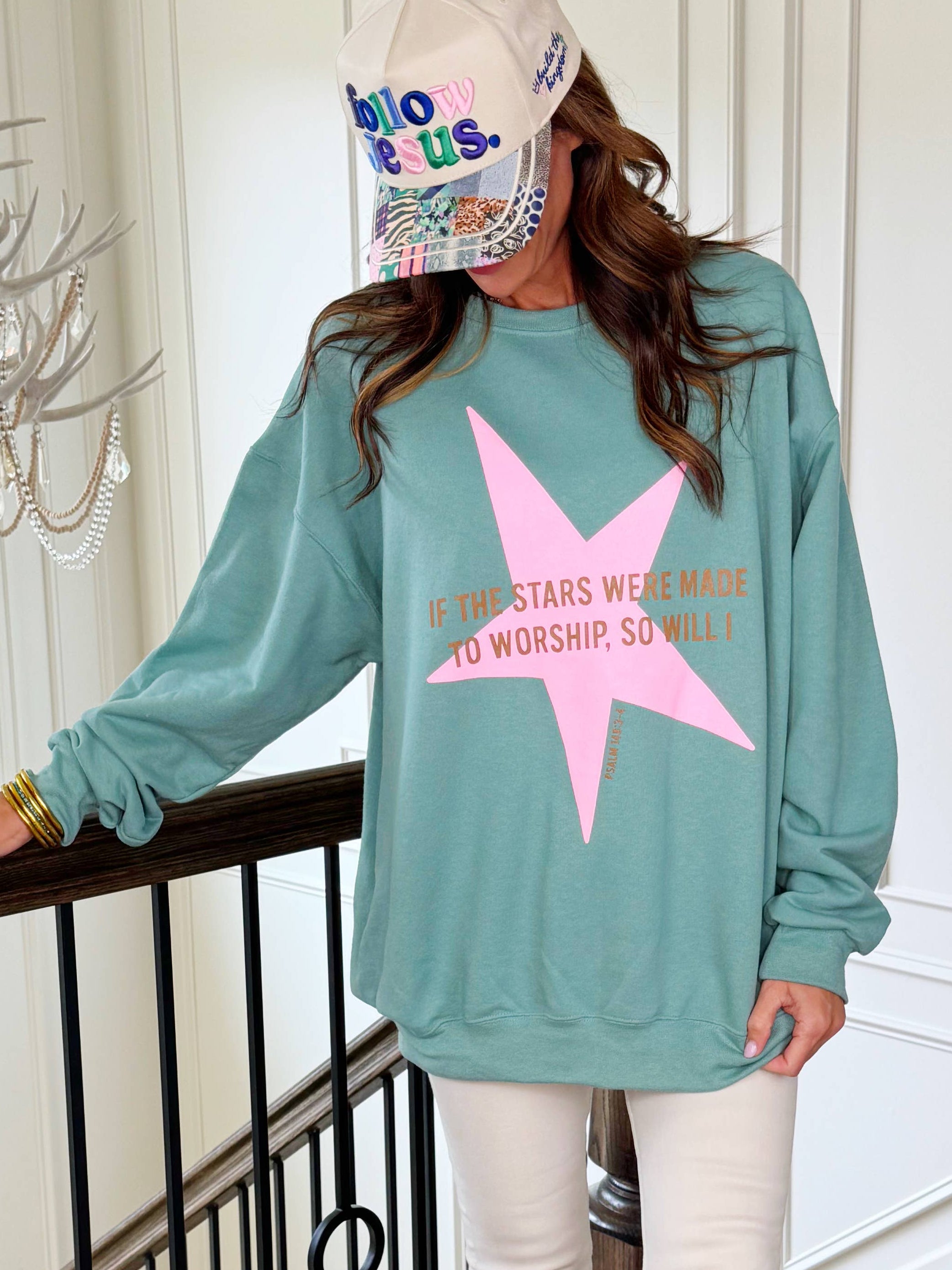 Stars Were Made To Worship Sweatshirt