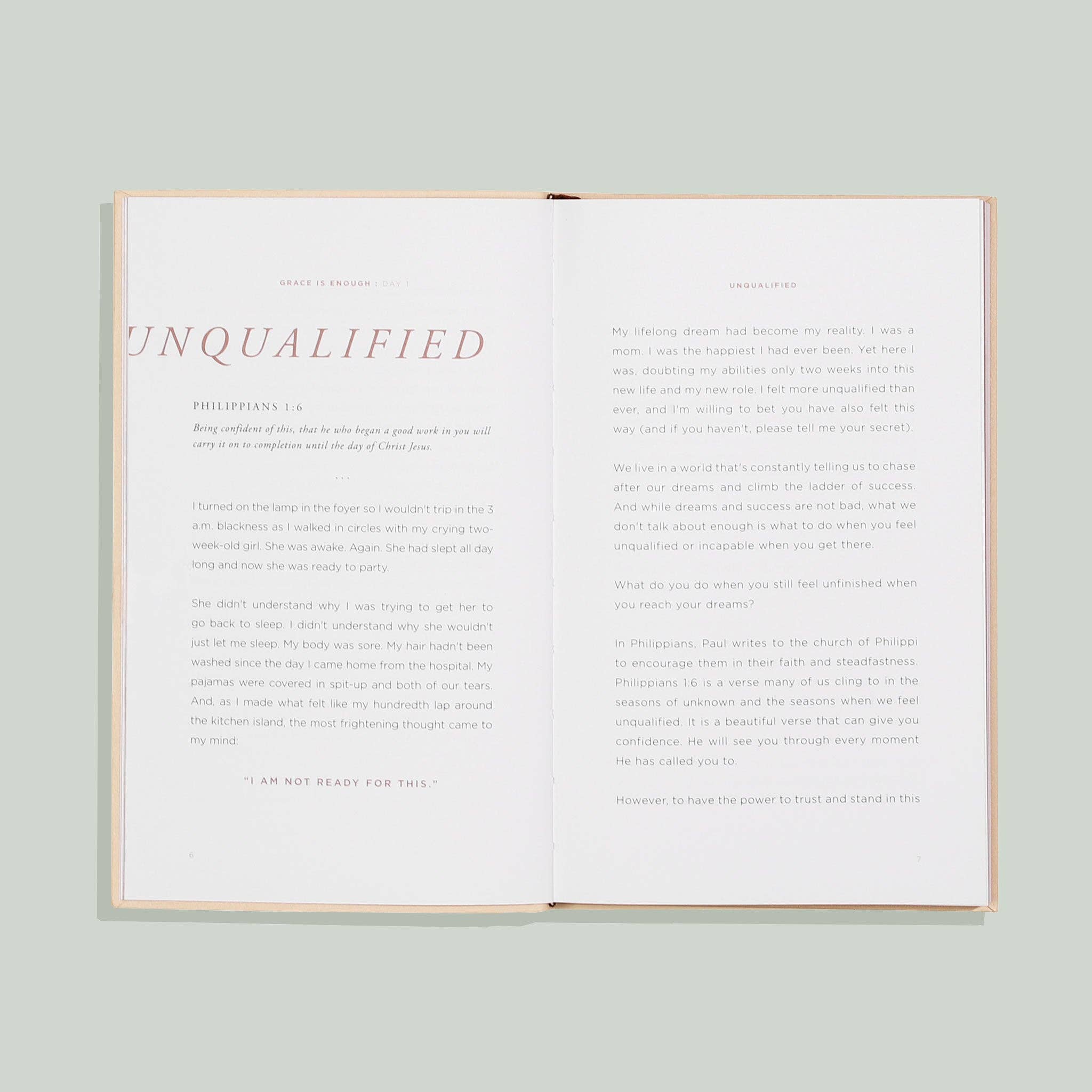 Grace Is Enough Devotional