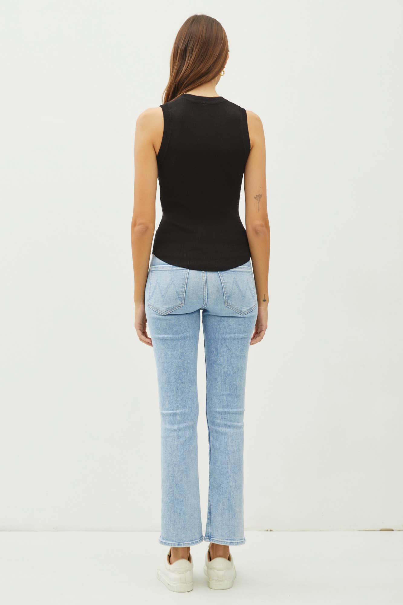 Black Ali Knit Tank