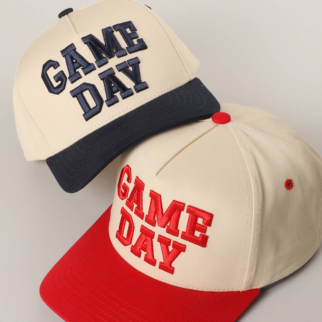 Navy GAME DAY Hat