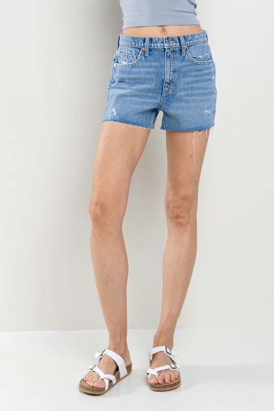 Light Vintage High Rise Shorts