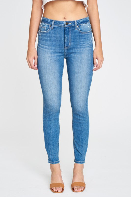 Clara High Rise Skinny Ankle