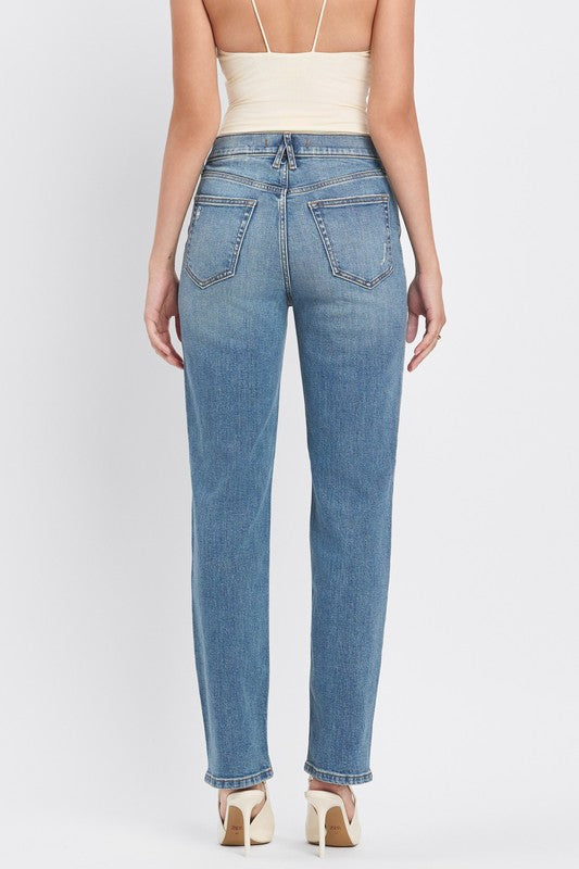 Olsen Super High Rise Classic Straight - Manifest