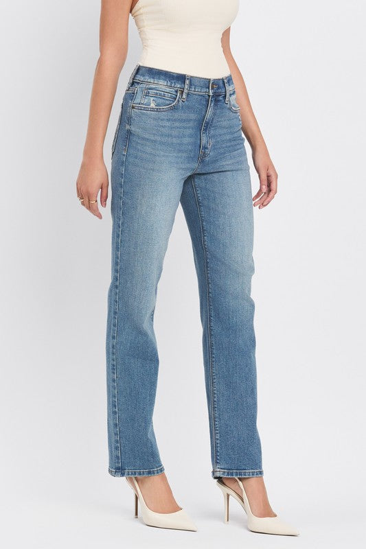 Olsen Super High Rise Classic Straight - Manifest