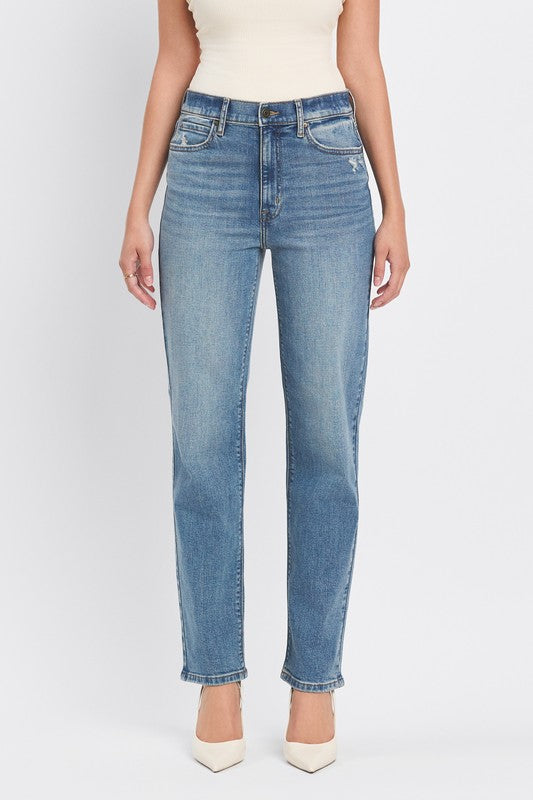 Olsen Super High Rise Classic Straight - Manifest