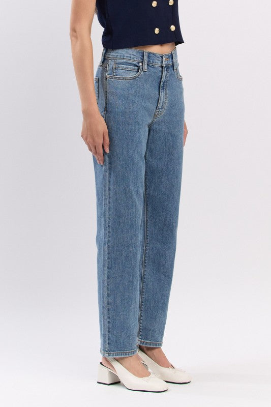 Olsen Super High Rise Classic Straight - Armored Heart