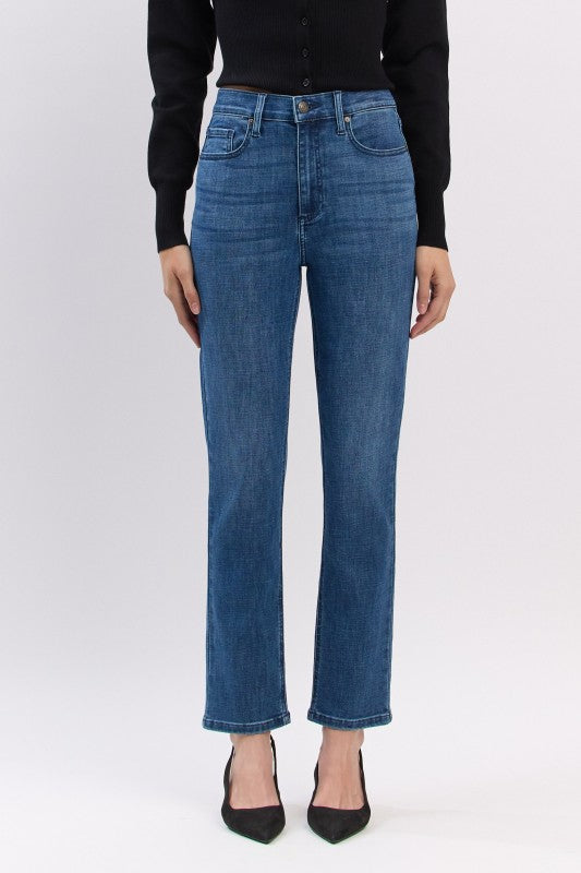 Kali Super High Rise Slim Straight