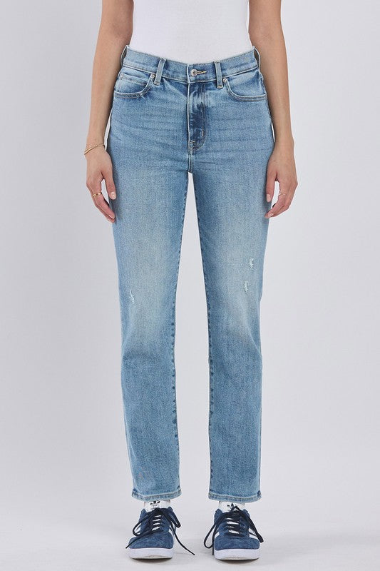 Luna High Rise Slim Straight