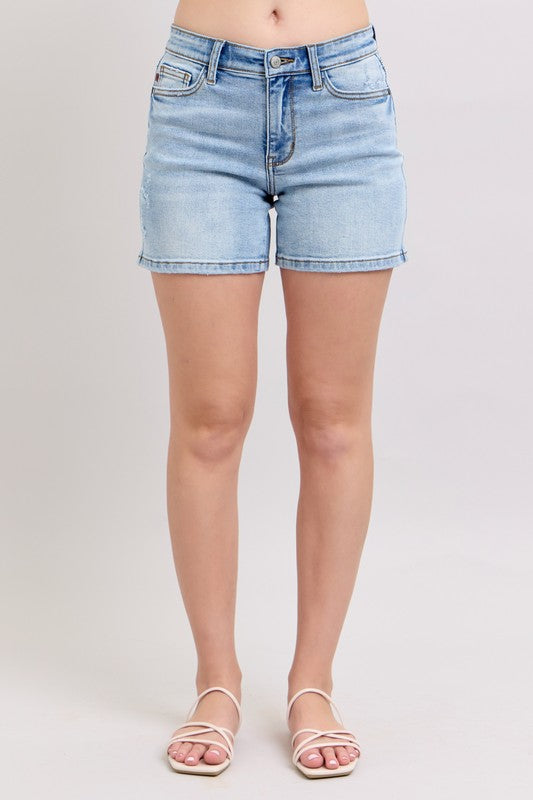 Mid Rise Vintage Dad Shorts