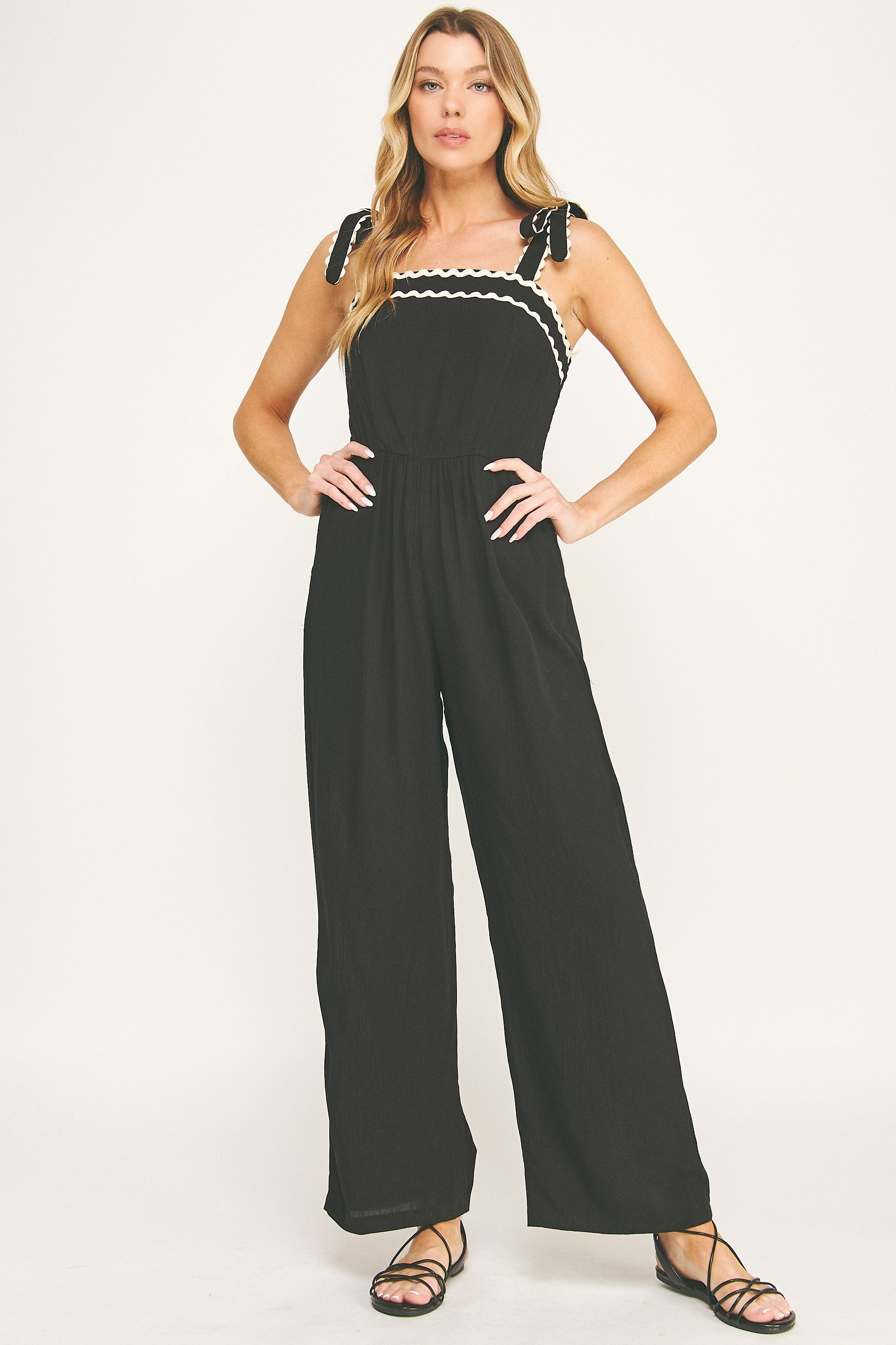 Black Bohemian Dream Jumpsuit - FINAL SALE