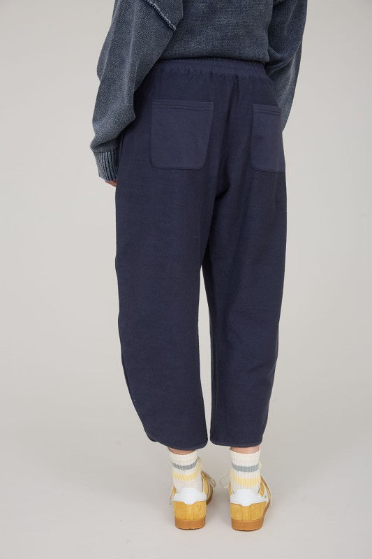 Navy Knit Lounge Pants