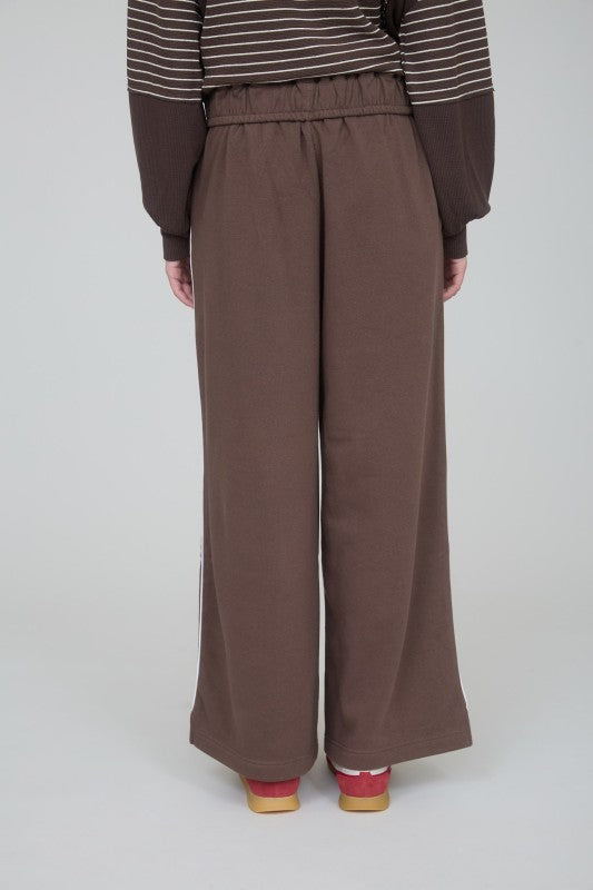 Brown Wide Leg Lounge Pants