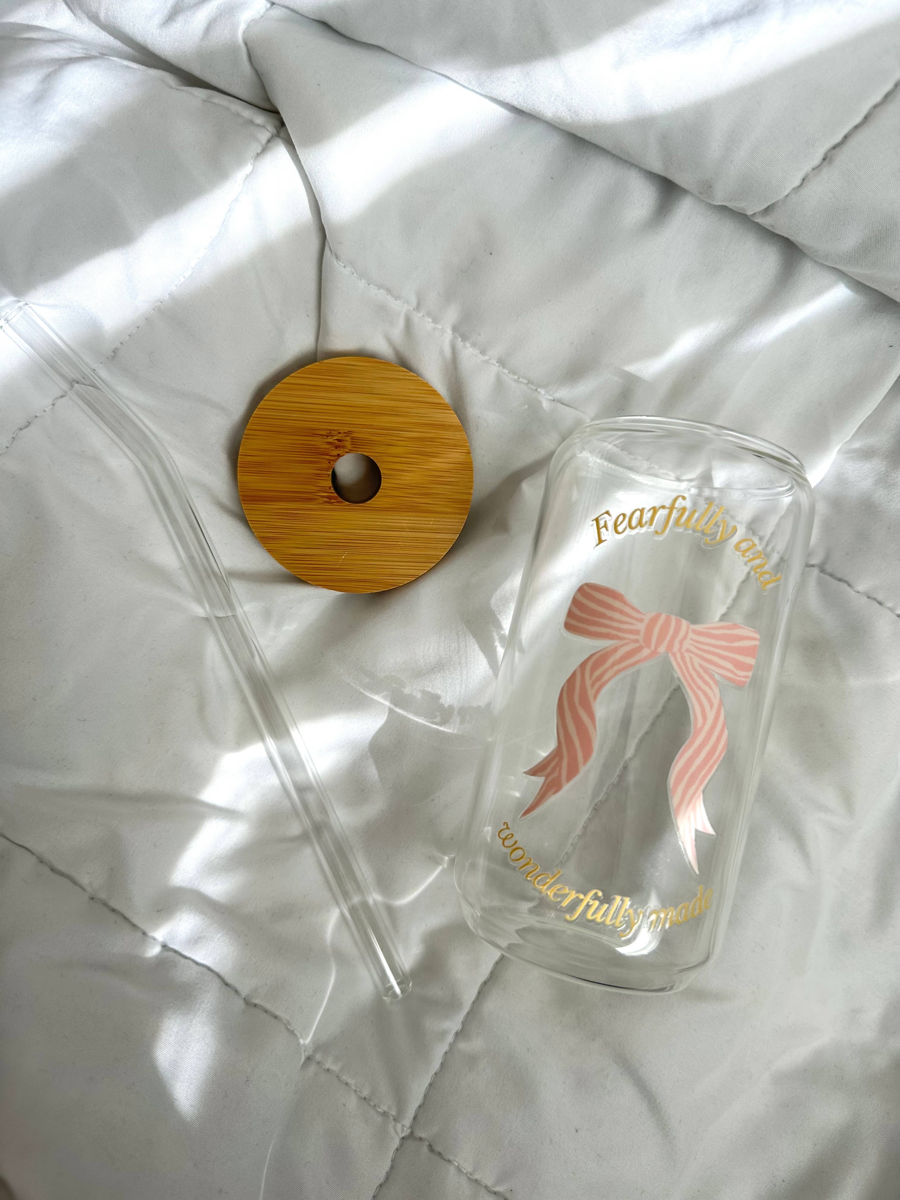 Fearfully and Wonderfully Bow Cup - FINAL SALE