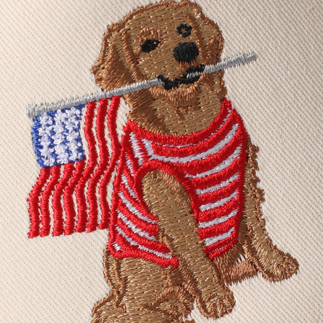 Golden Retriever USA Hat