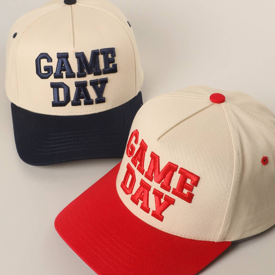 Navy GAME DAY Hat