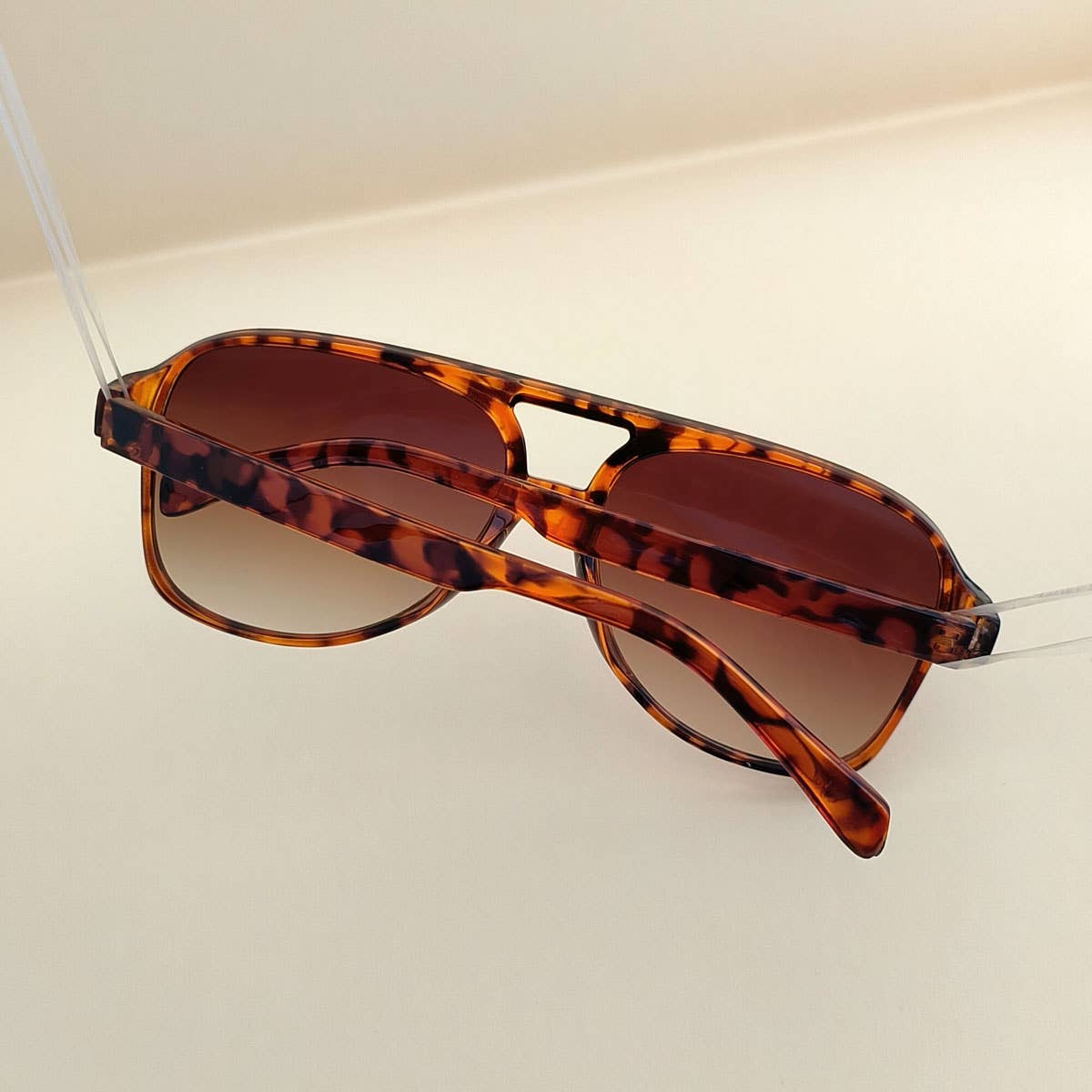 Leopard Aviator Sunglasses