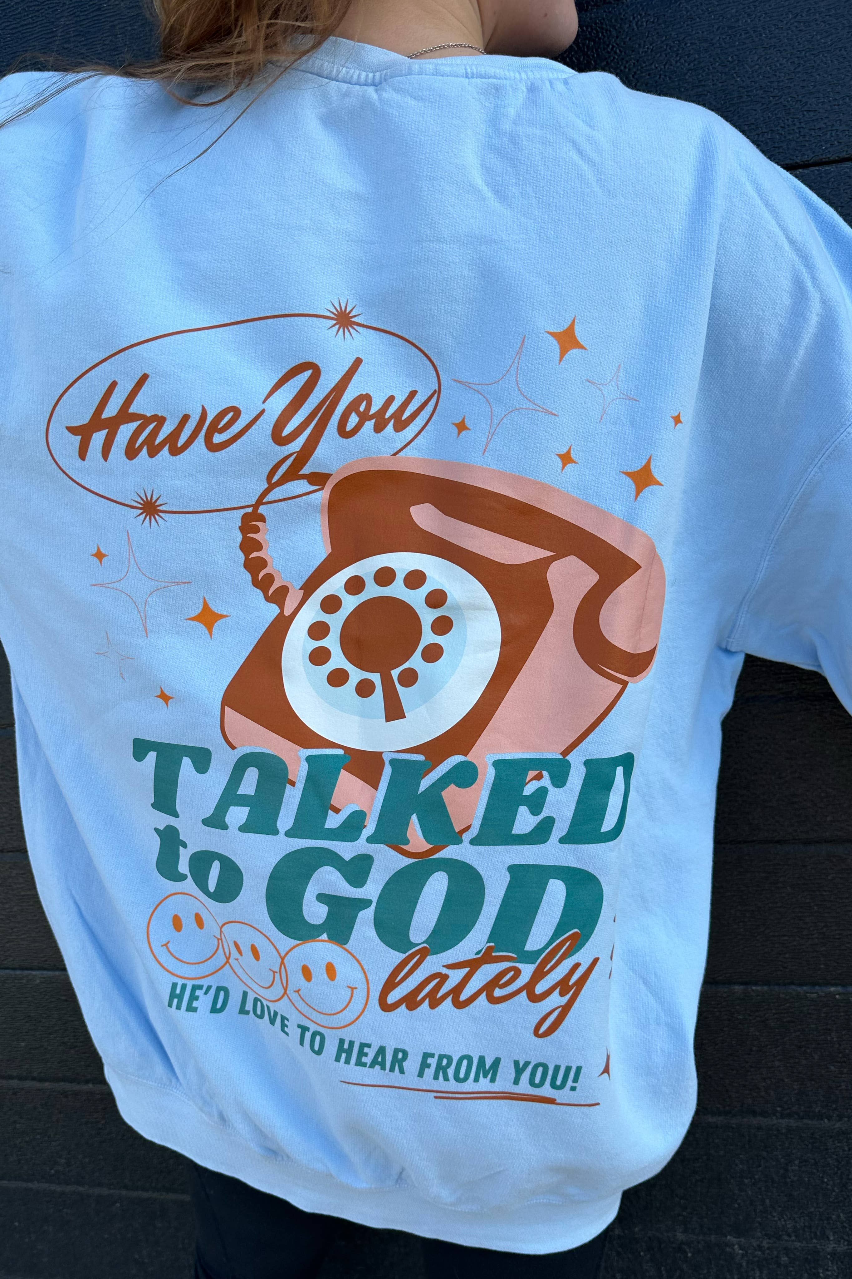 Talk to God Crewneck