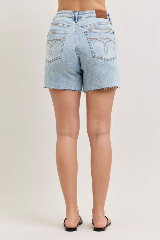 Mid Rise Dad Shorts