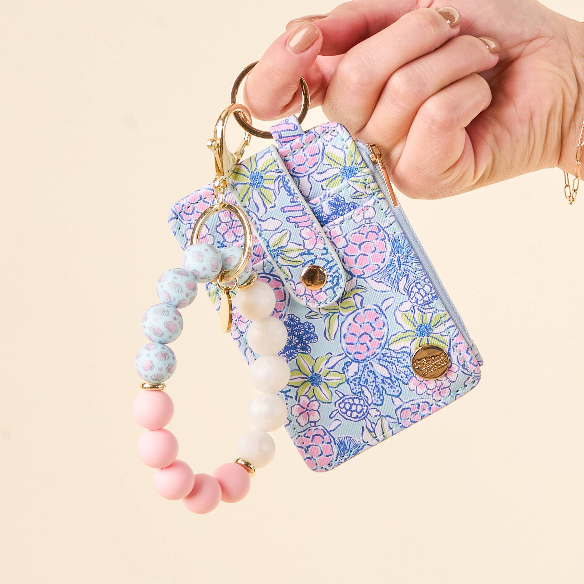 Hands-Free Keychain Wristlet-Tidal Treasures