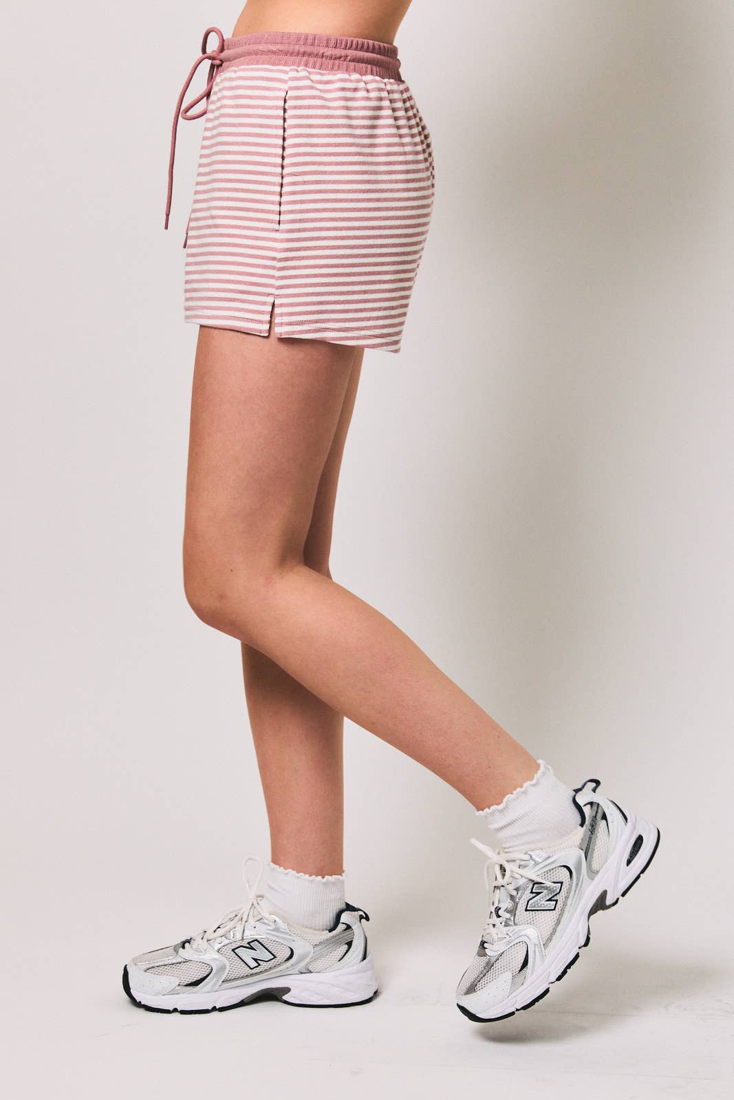 Blush Stripe Shorts