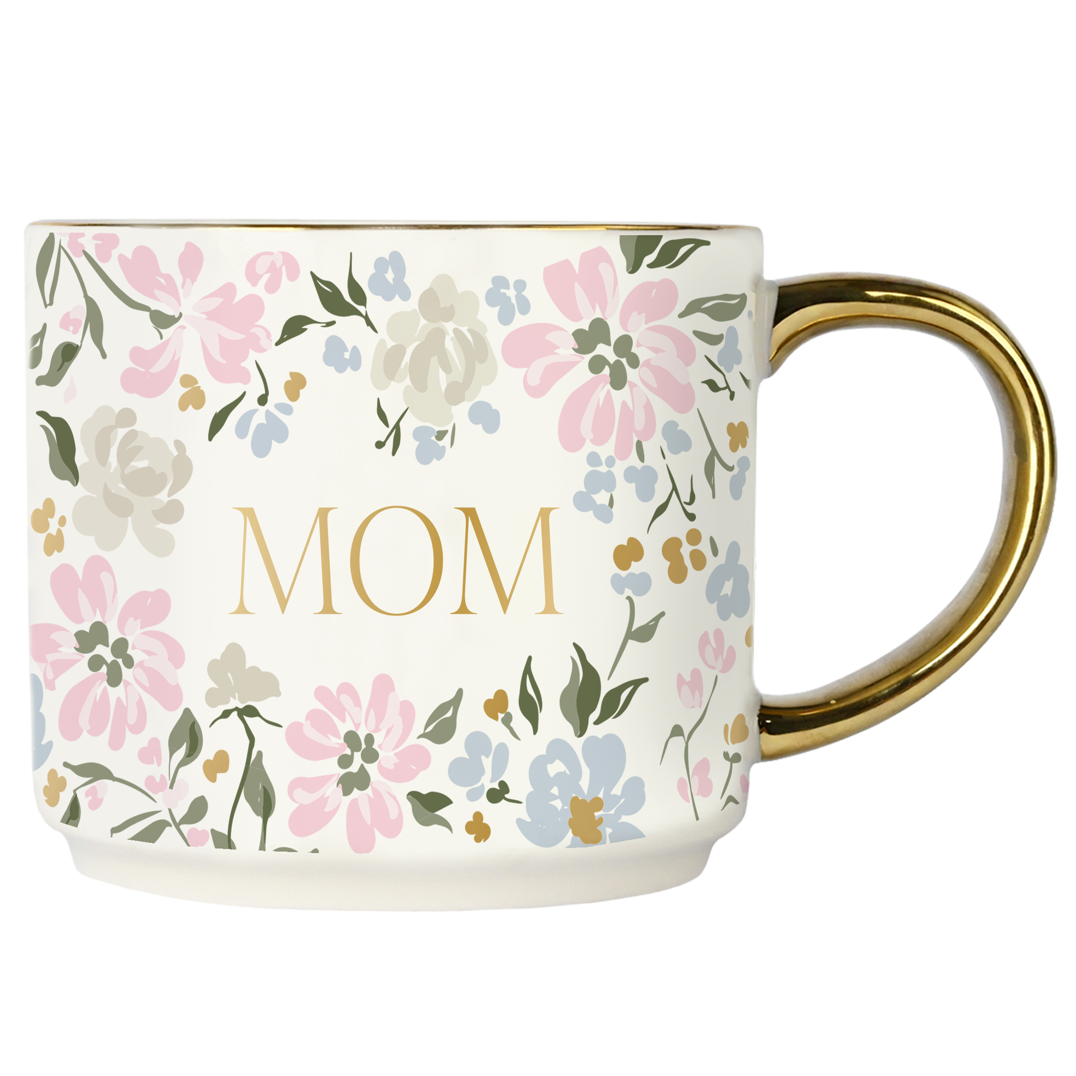 Floral Mom Coffee Mug