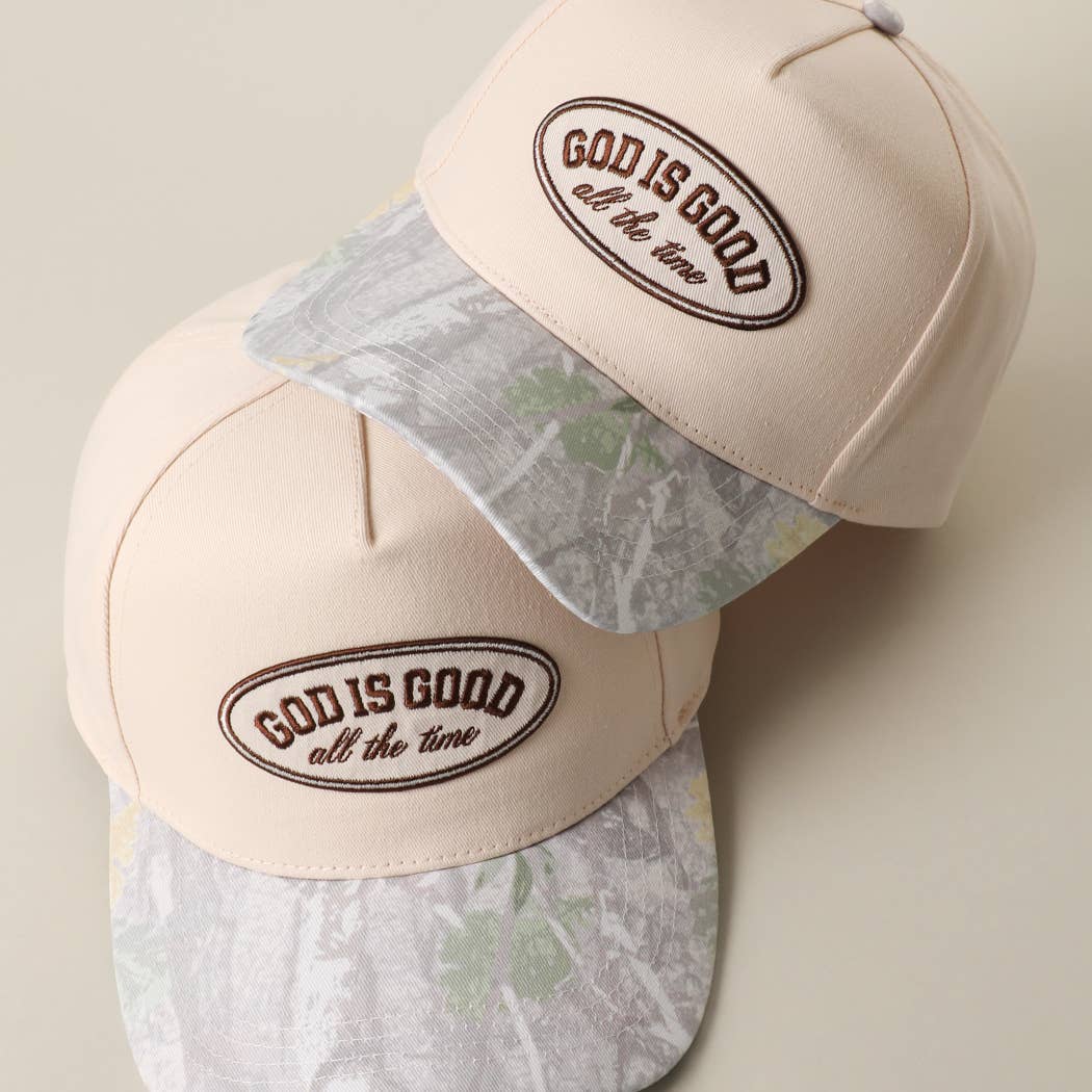 GOD IS GOOD All The Time Baseball Cap