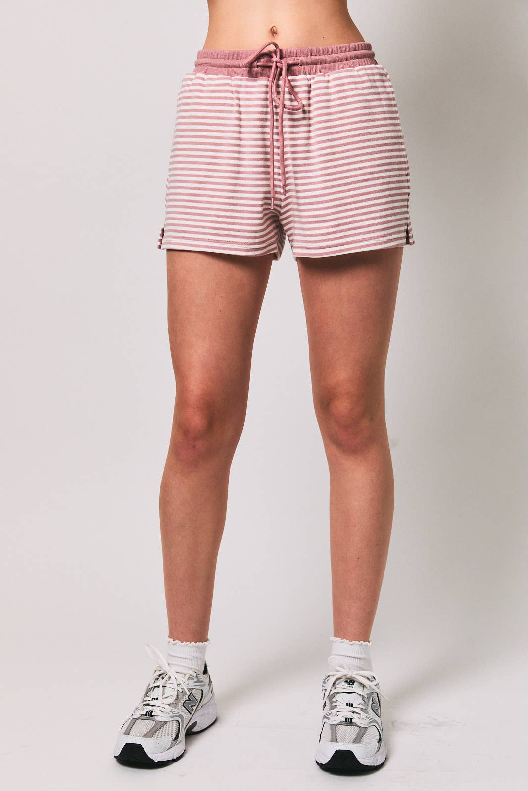 Blush Stripe Shorts
