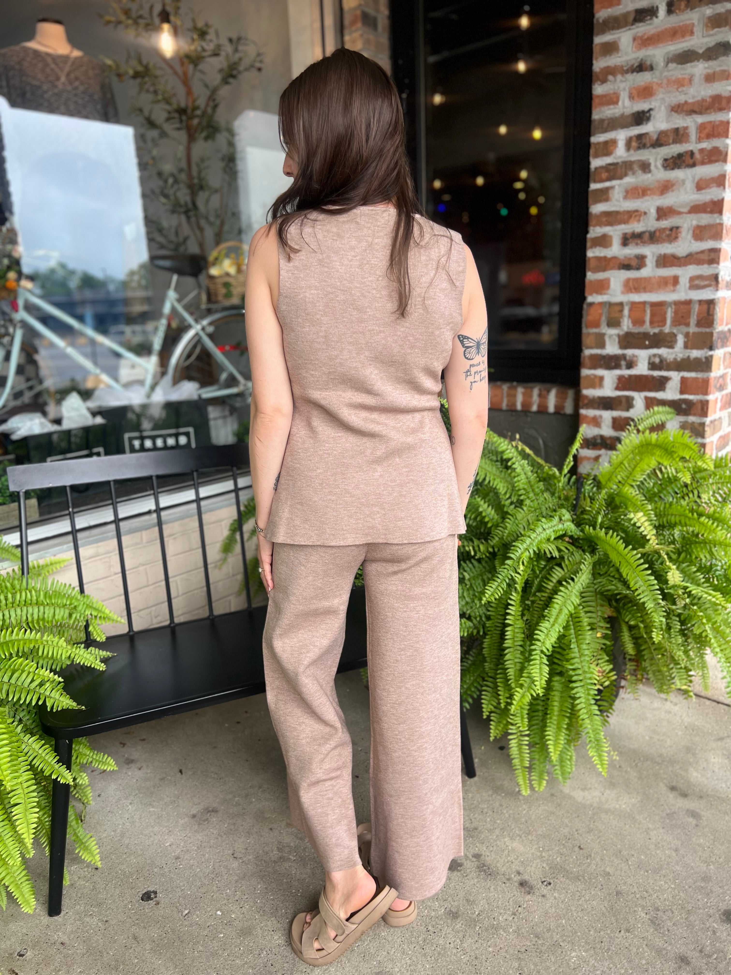 Mocha Sweater Vest