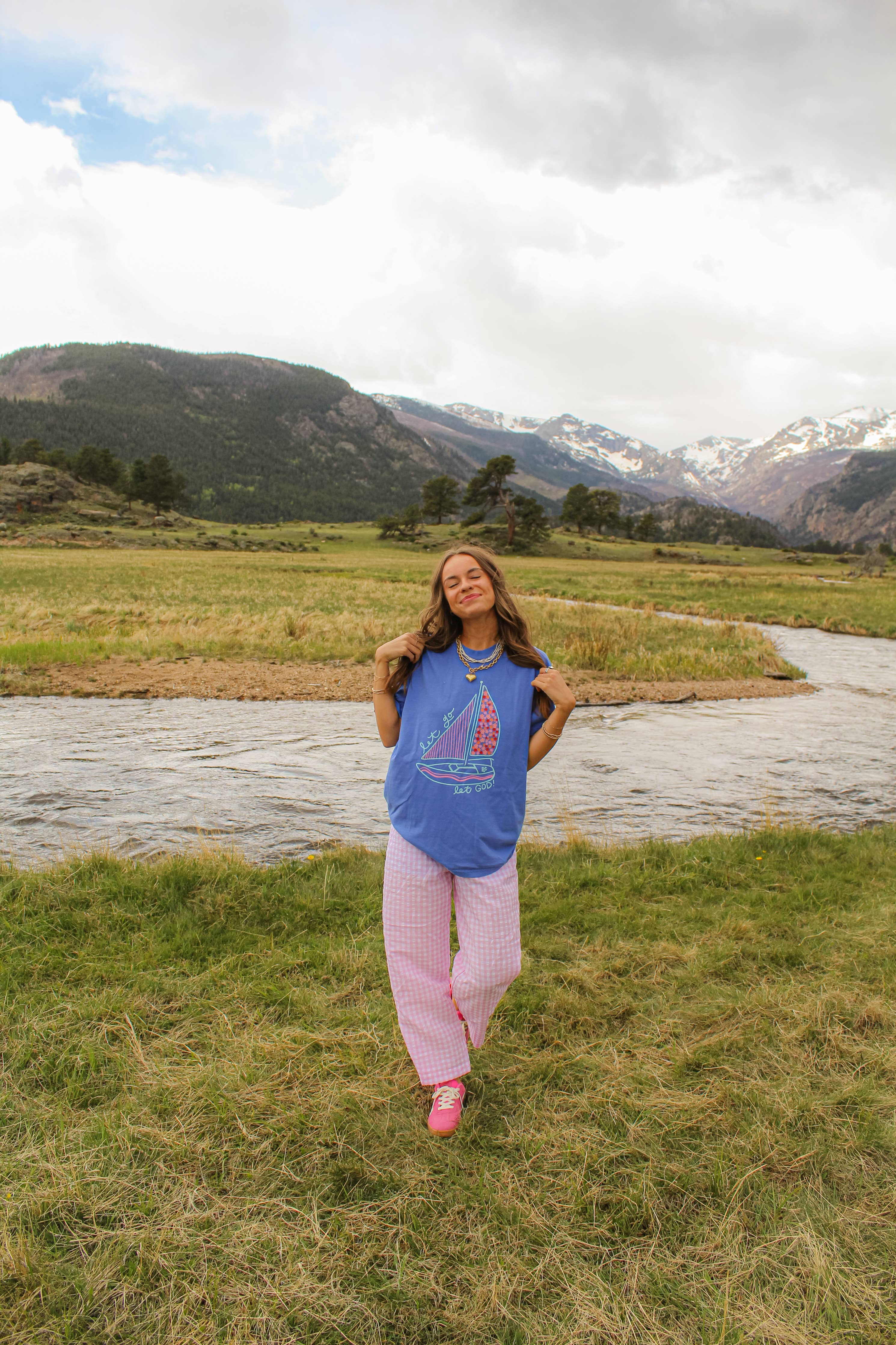 Let Go, Let God Tee - FINAL SALE