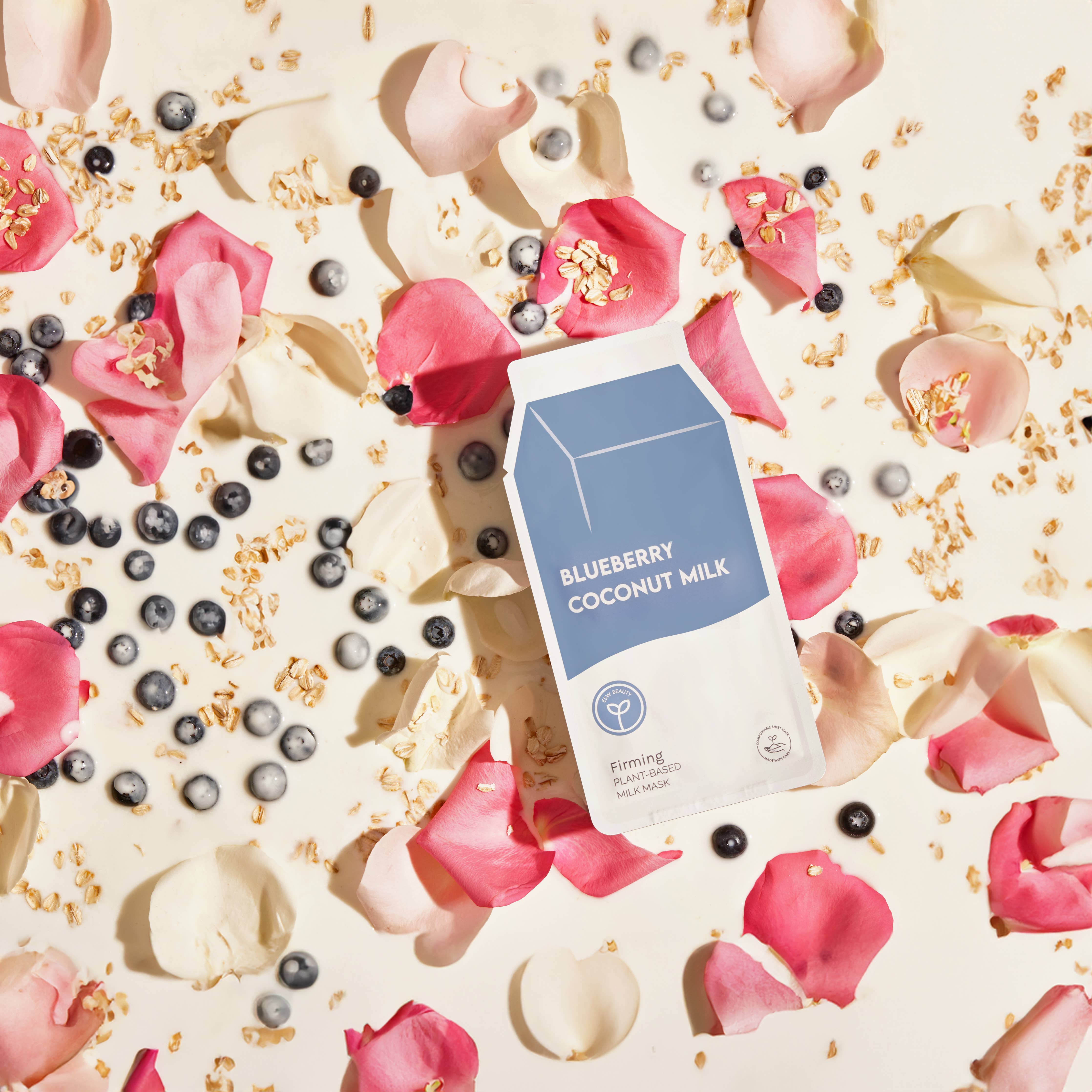 Blueberry Coconut Milk Sheet Mask