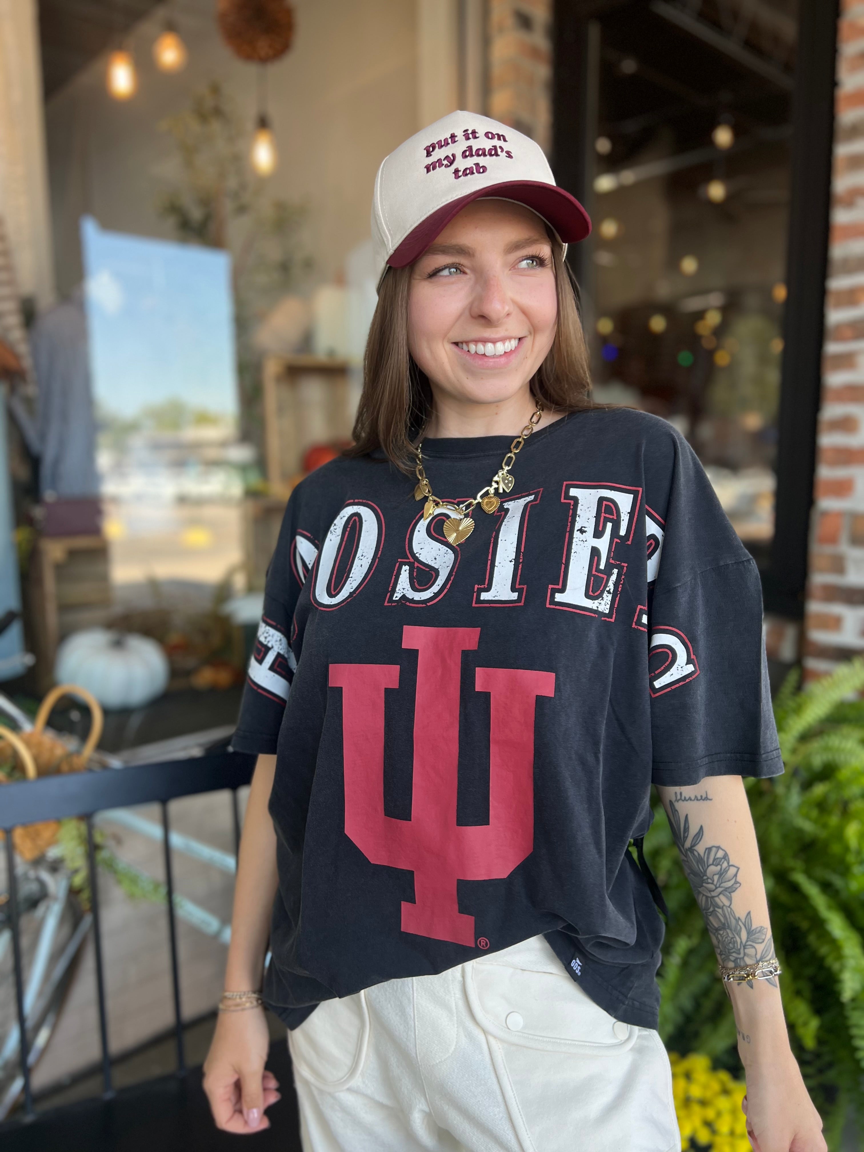 Indiana Oversized Band Tee