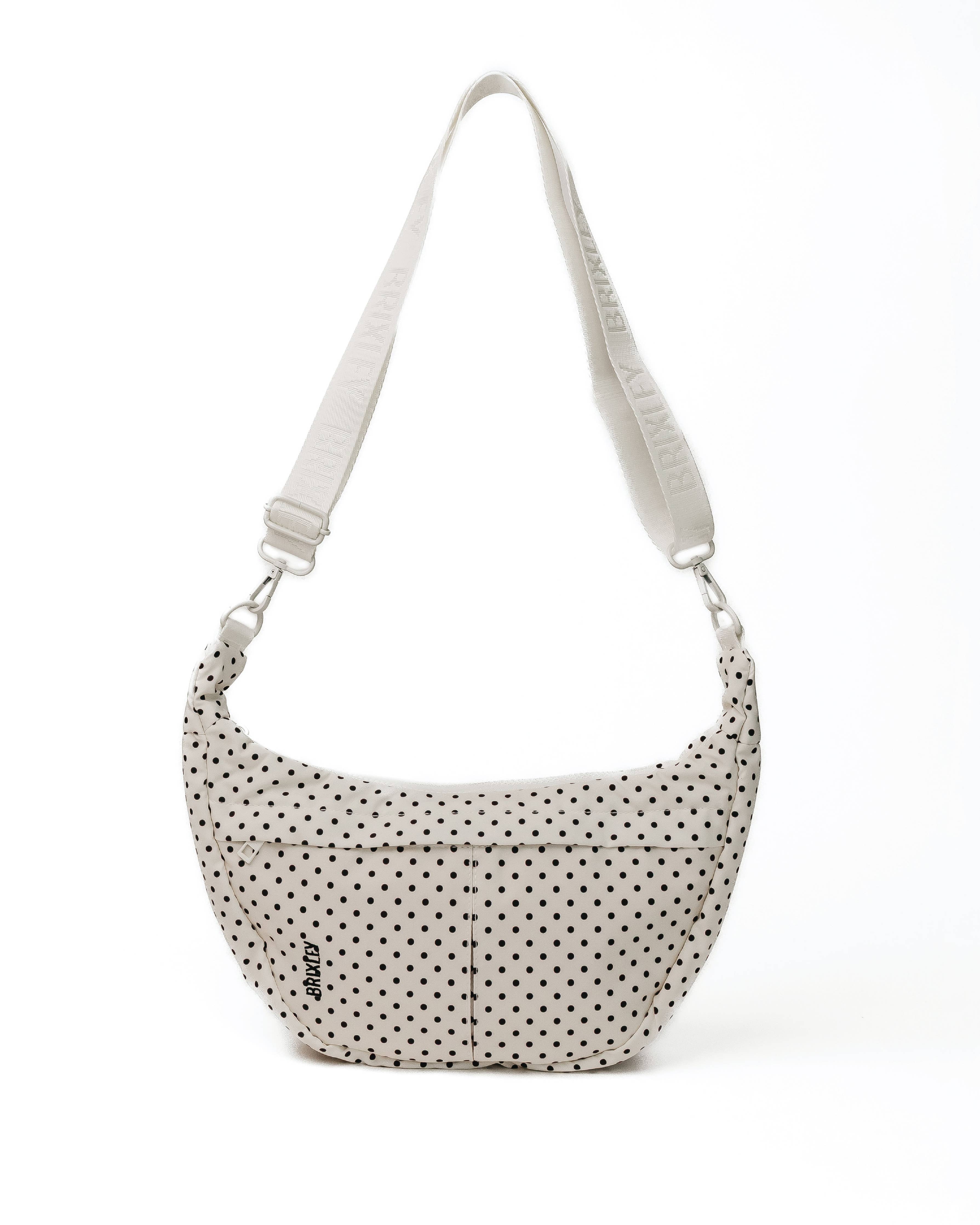 Pearl Dot Crescent Bag