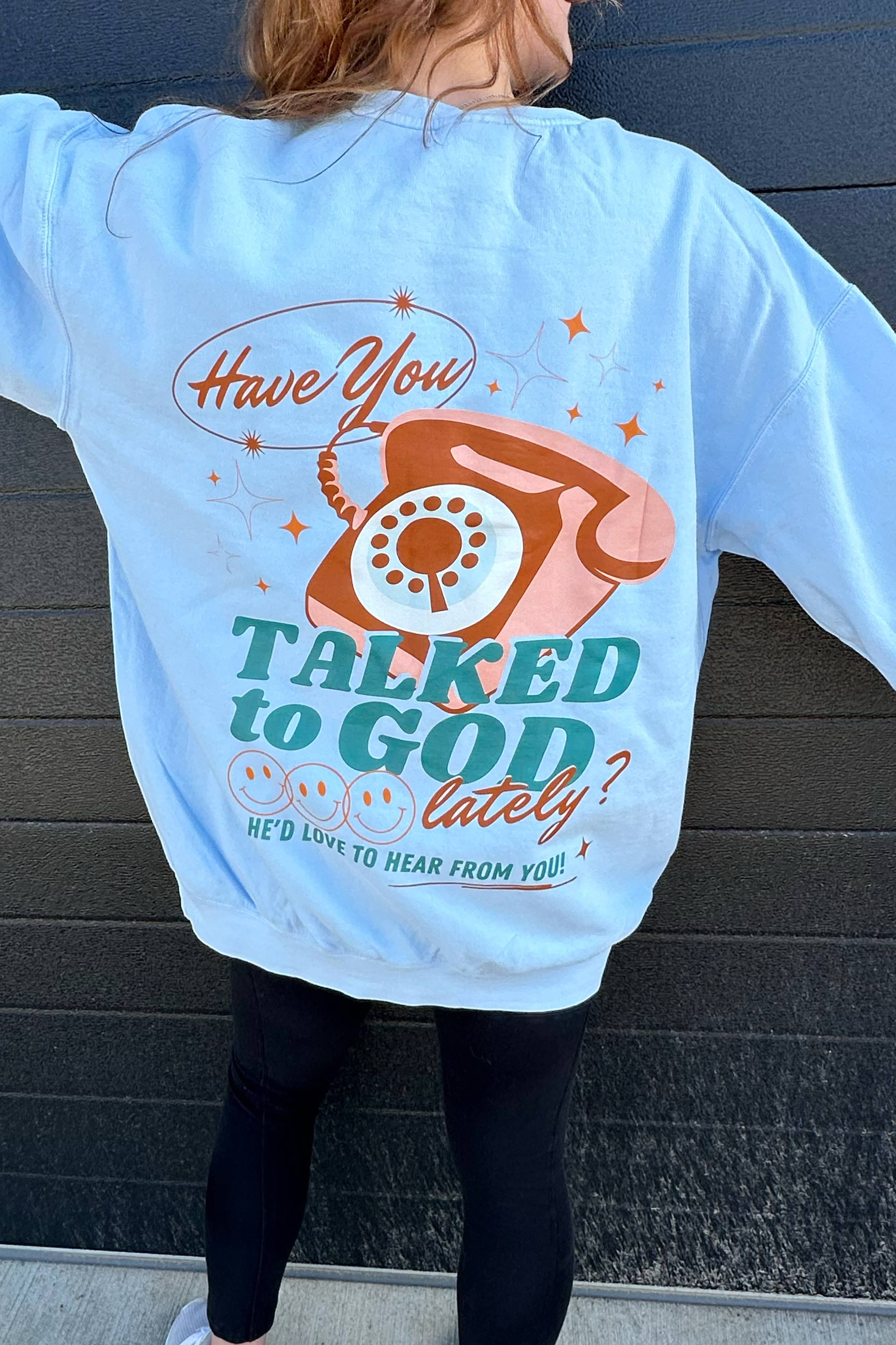 Talk to God Crewneck