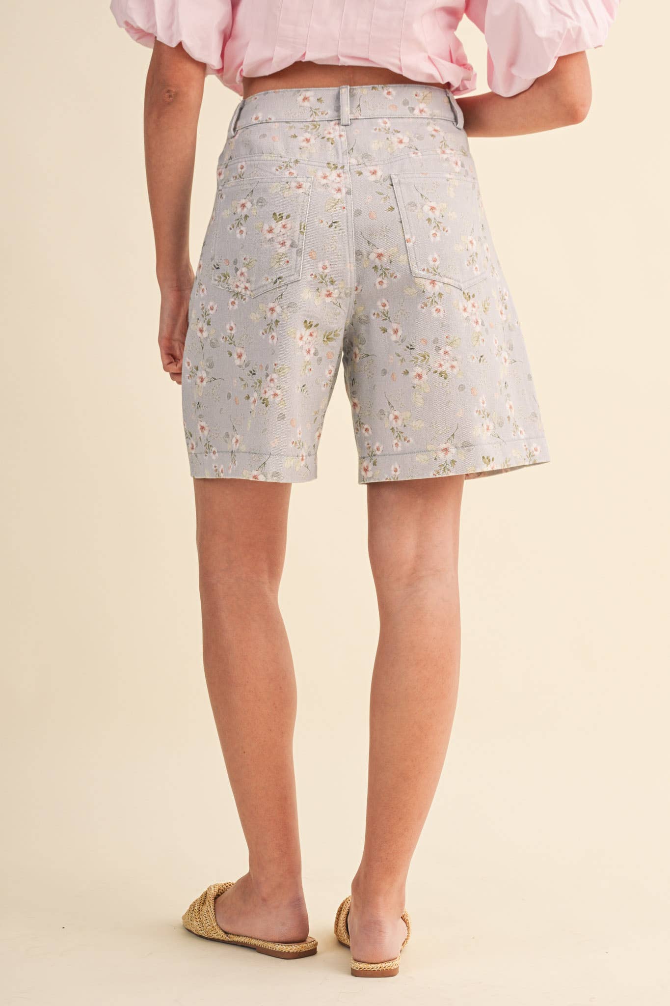 Floral Bermuda Shorts