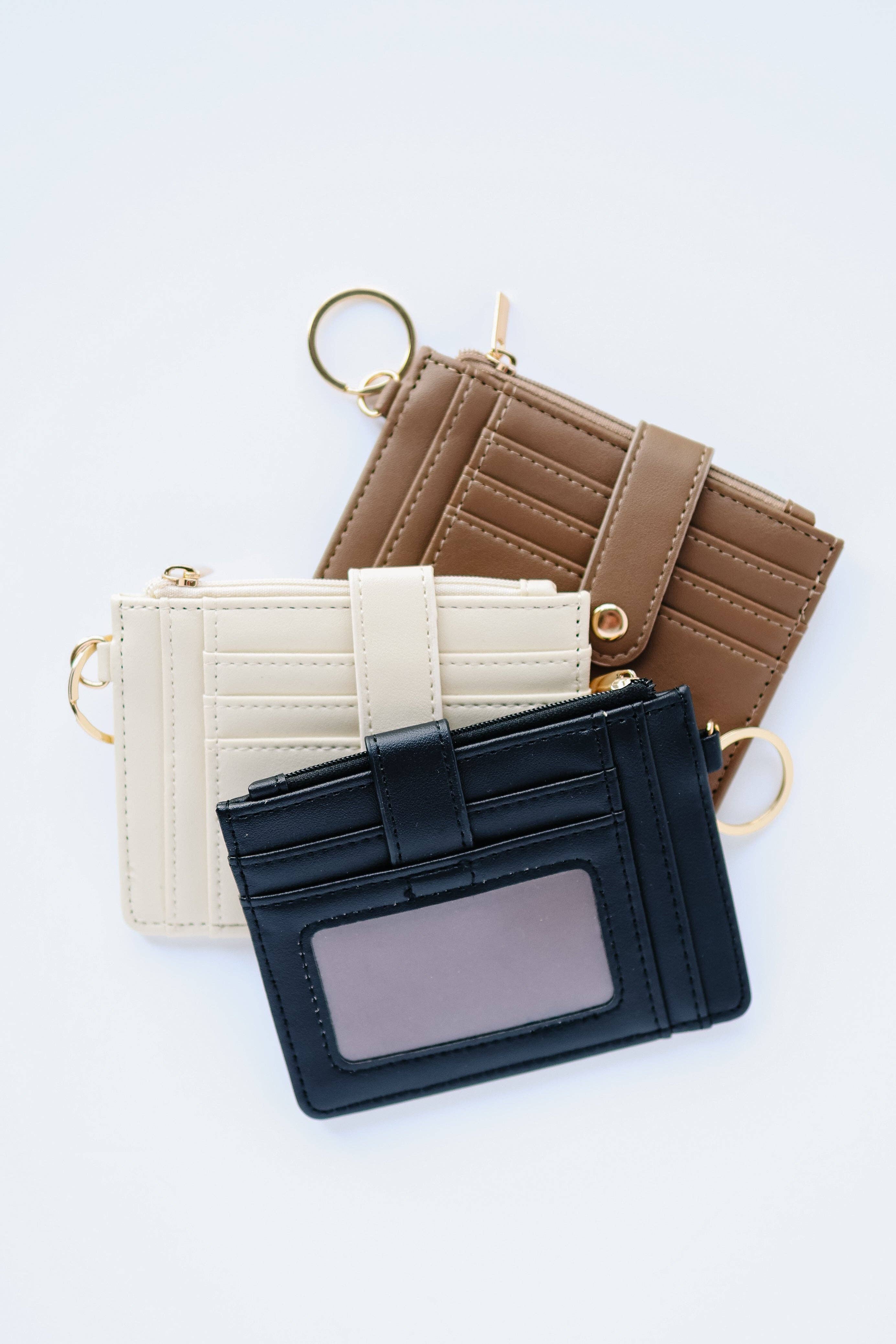 Leather Keychain Wallet