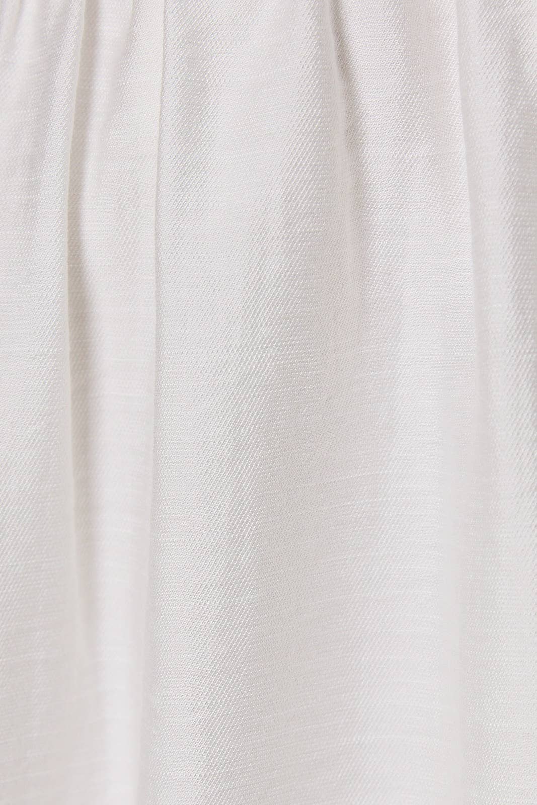 White Strapless Mini Dress