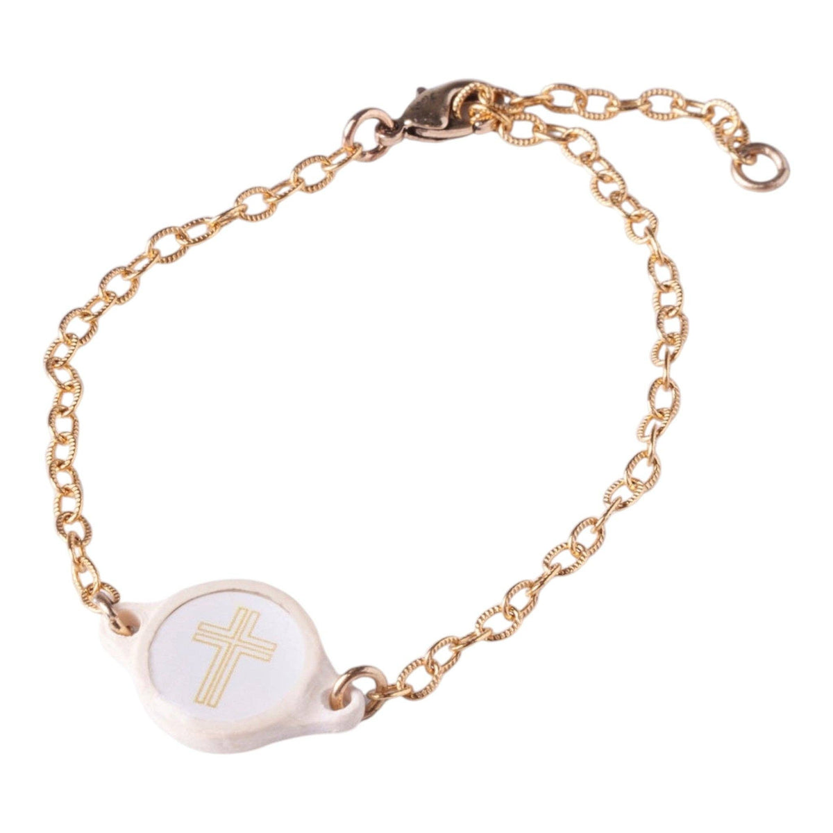 4K Gold-Plated Tap To Pray® Chain Bracelet