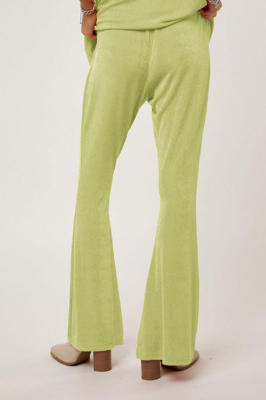 Sage Shimmer Pants - FINAL SALE