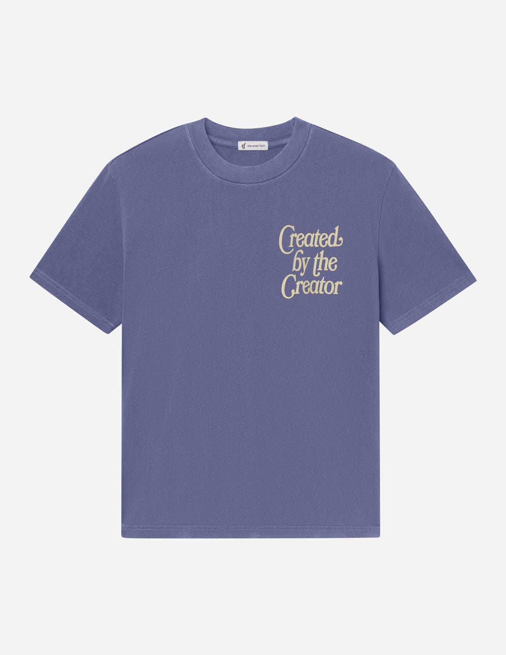Created by the Creator Plum Tee