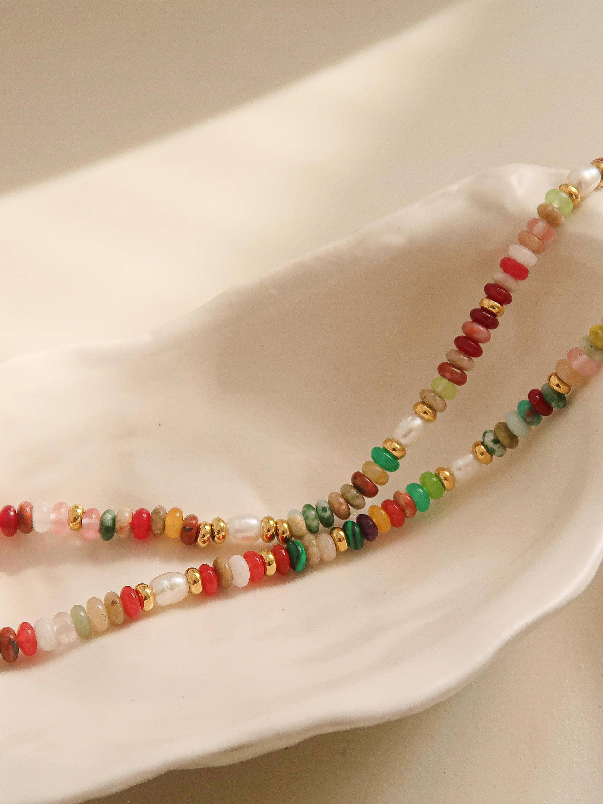 Sunny Non-Tarnish Beaded Necklace