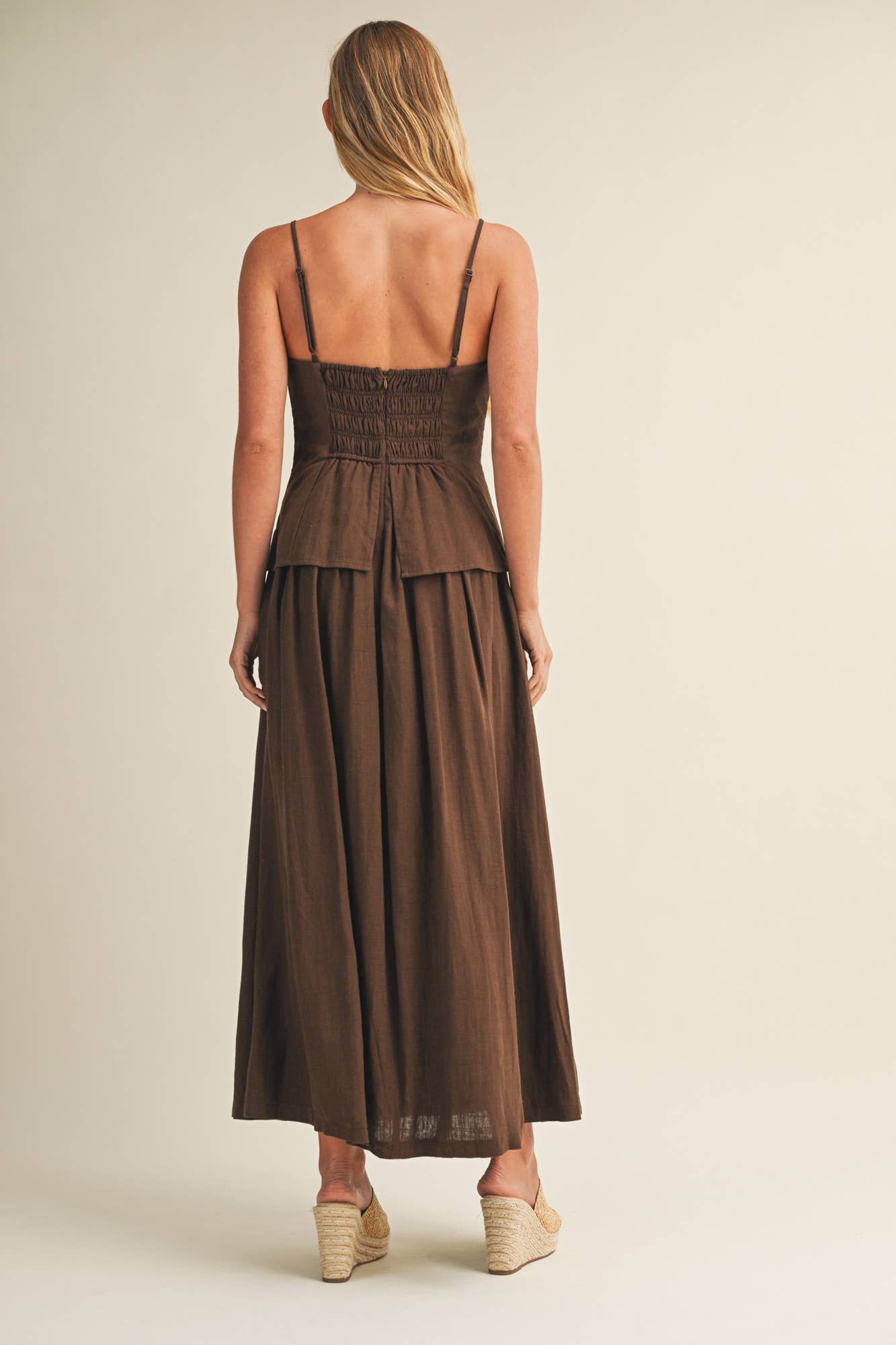 Brown Cami Dress