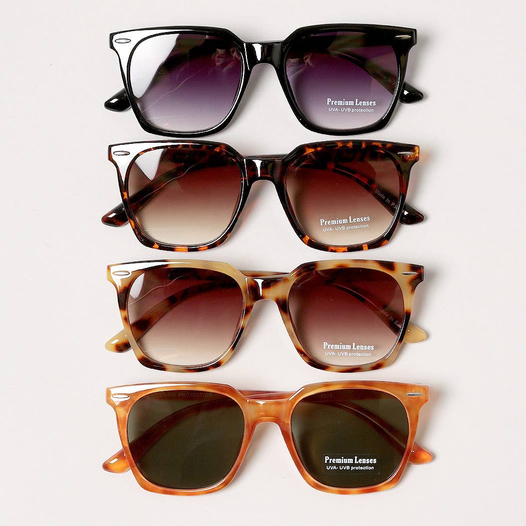 Rectangular wayfarer sunglasses online