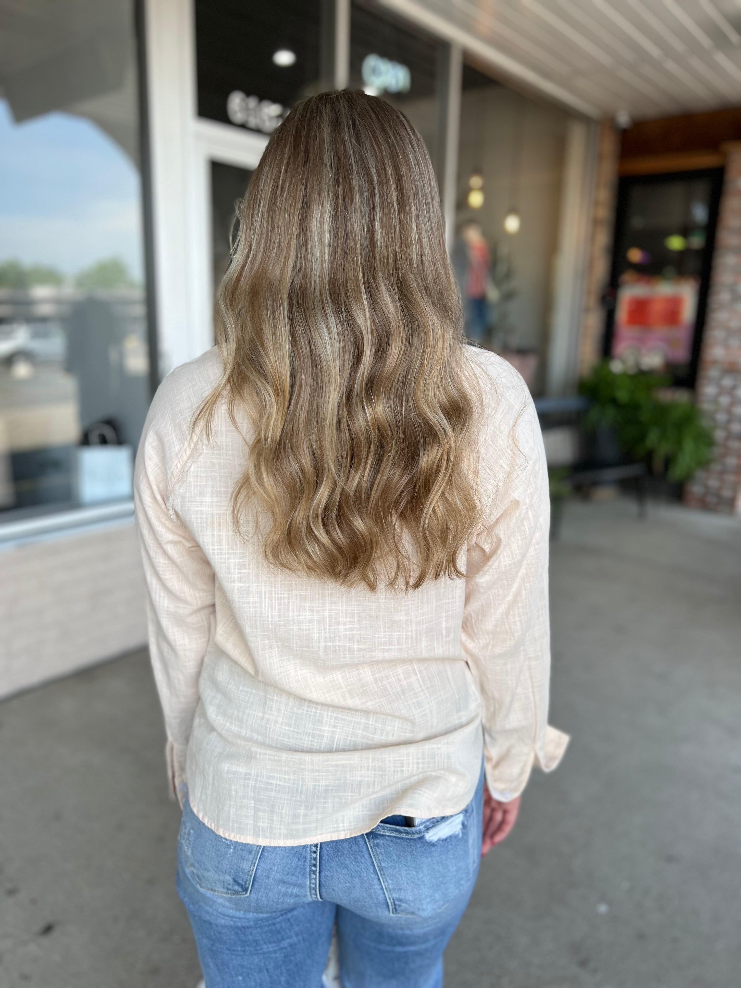 Oat Raw Edge Shirt - FINAL SALE