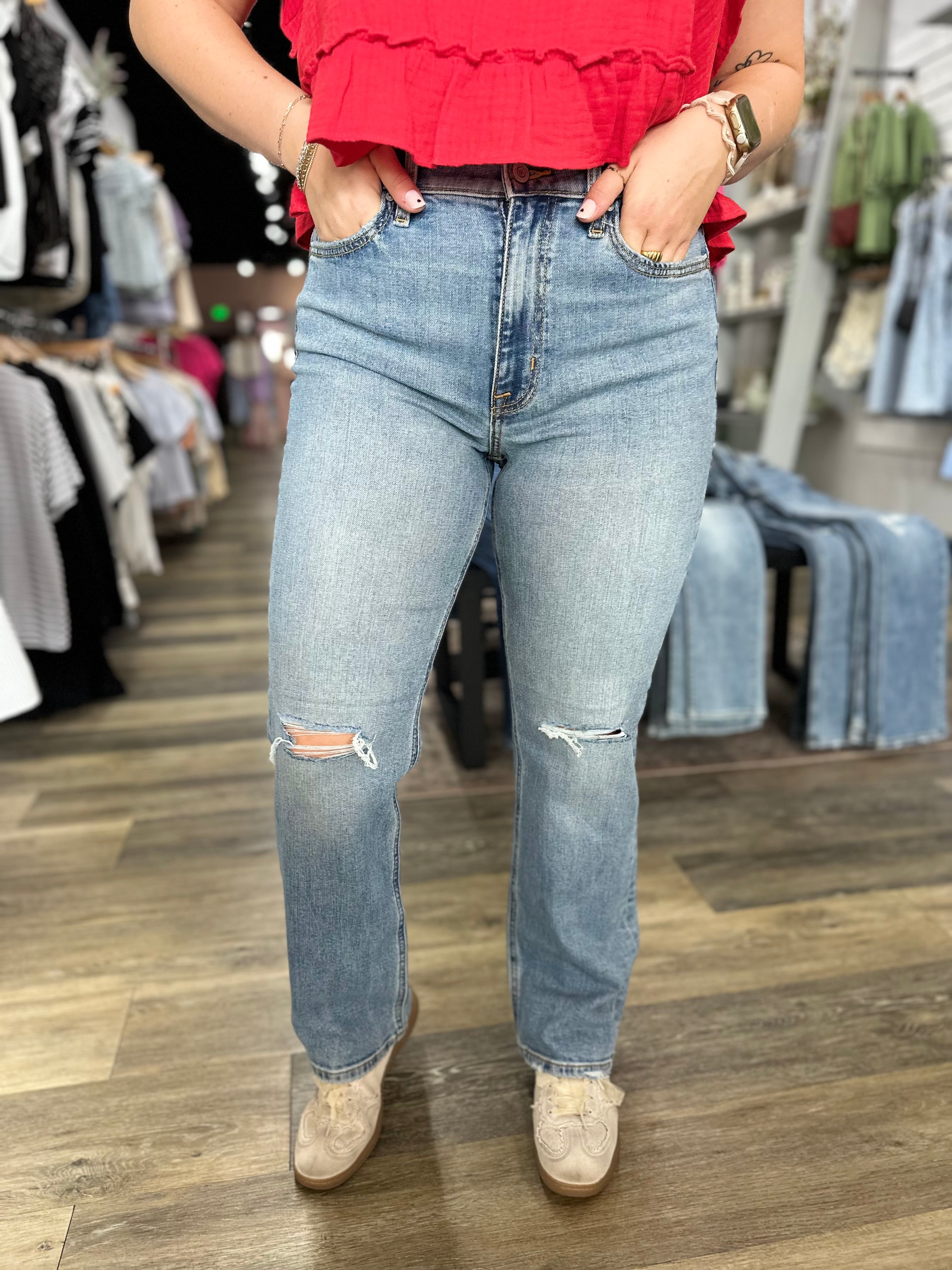 Codi Super High Rise Dad Jean