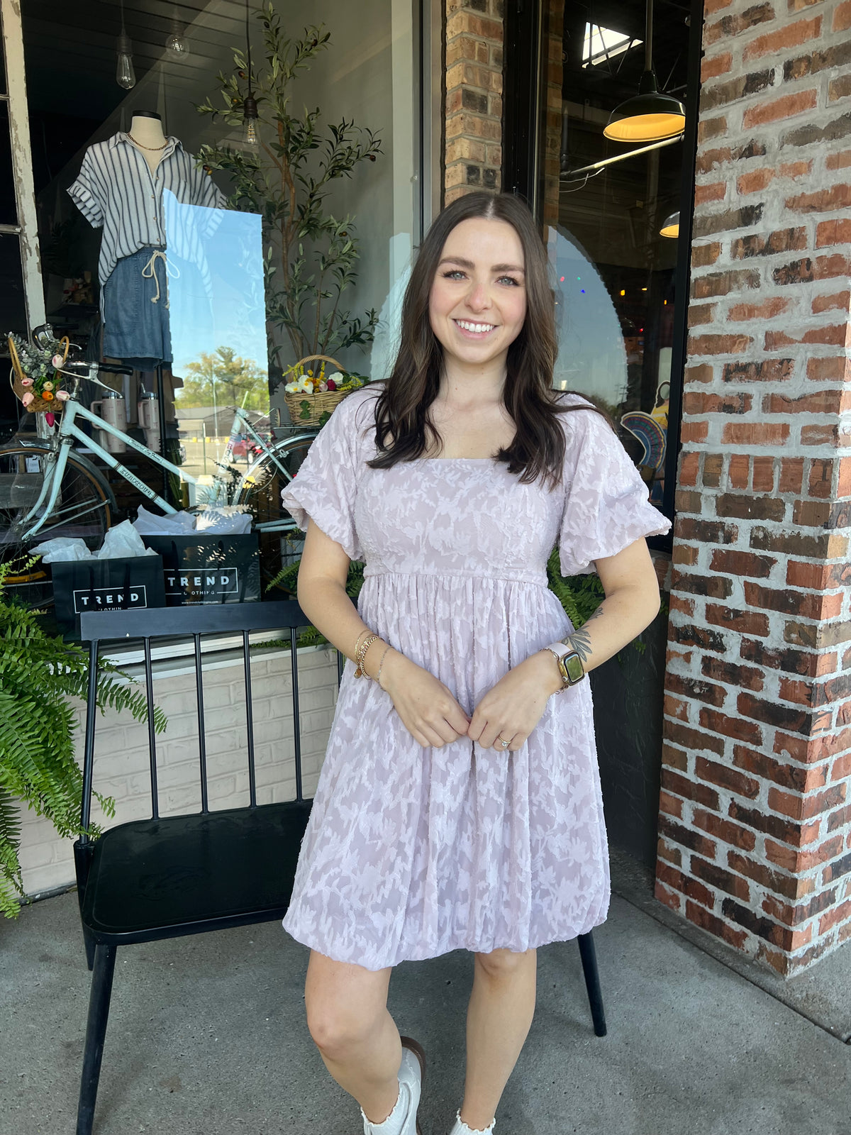 purple bubble dress Lilac Bubble Dress
