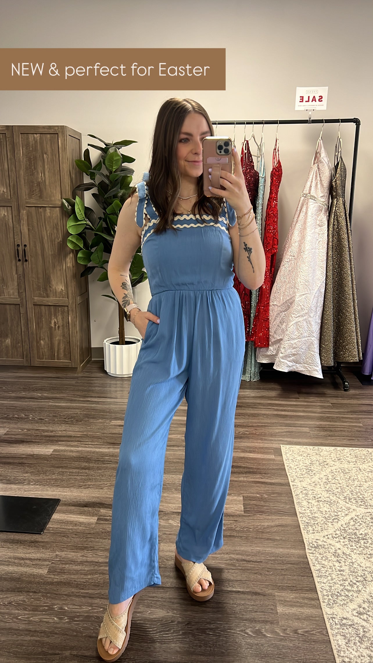 Chambray Bohemian Dream Jumpsuit