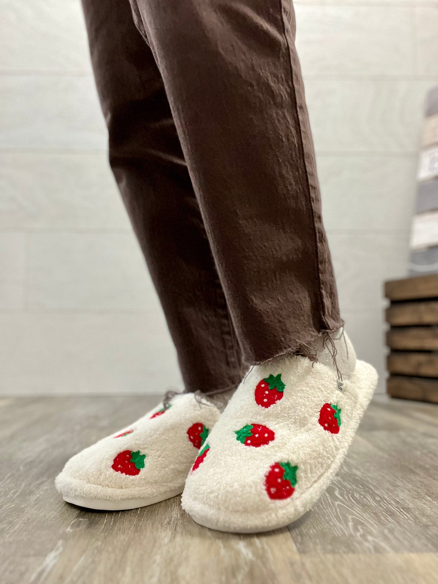 Strawberry Slippers