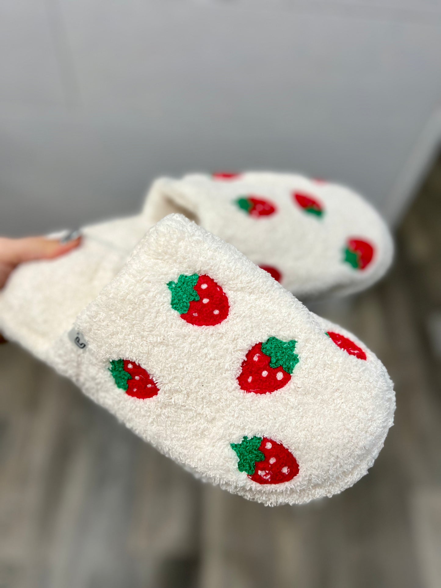 Strawberry Slippers