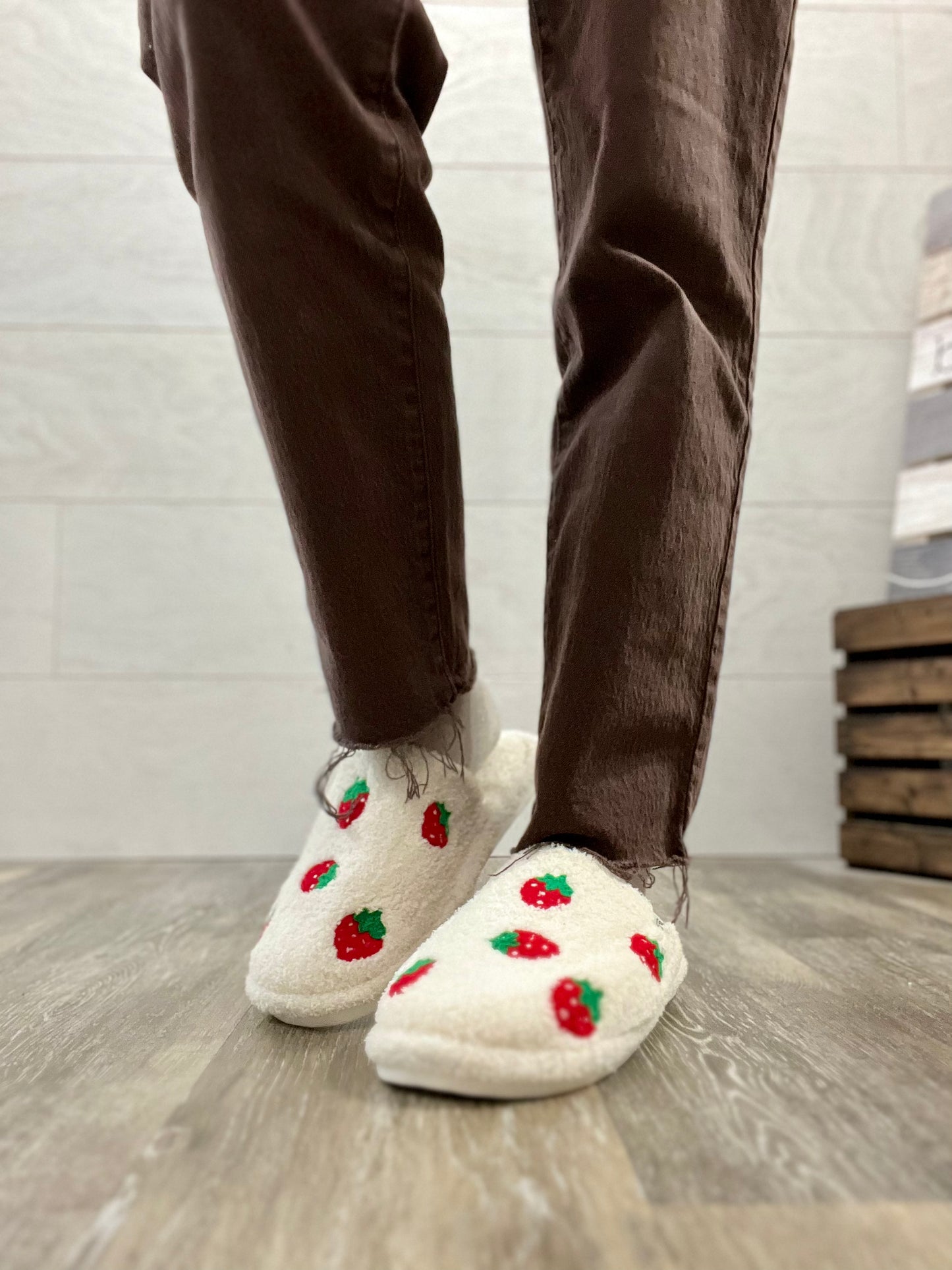 Strawberry Slippers