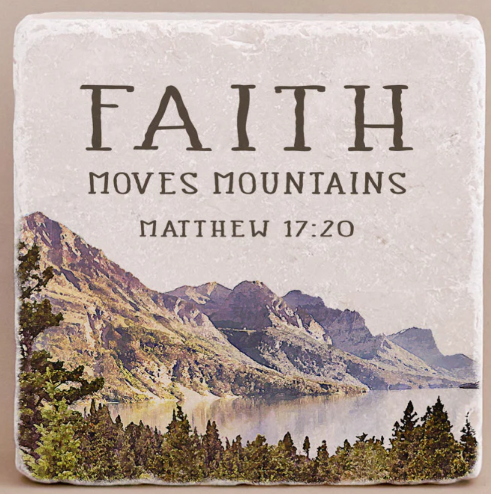Small Block - Matthew 17:20 Faith Moves Mountain